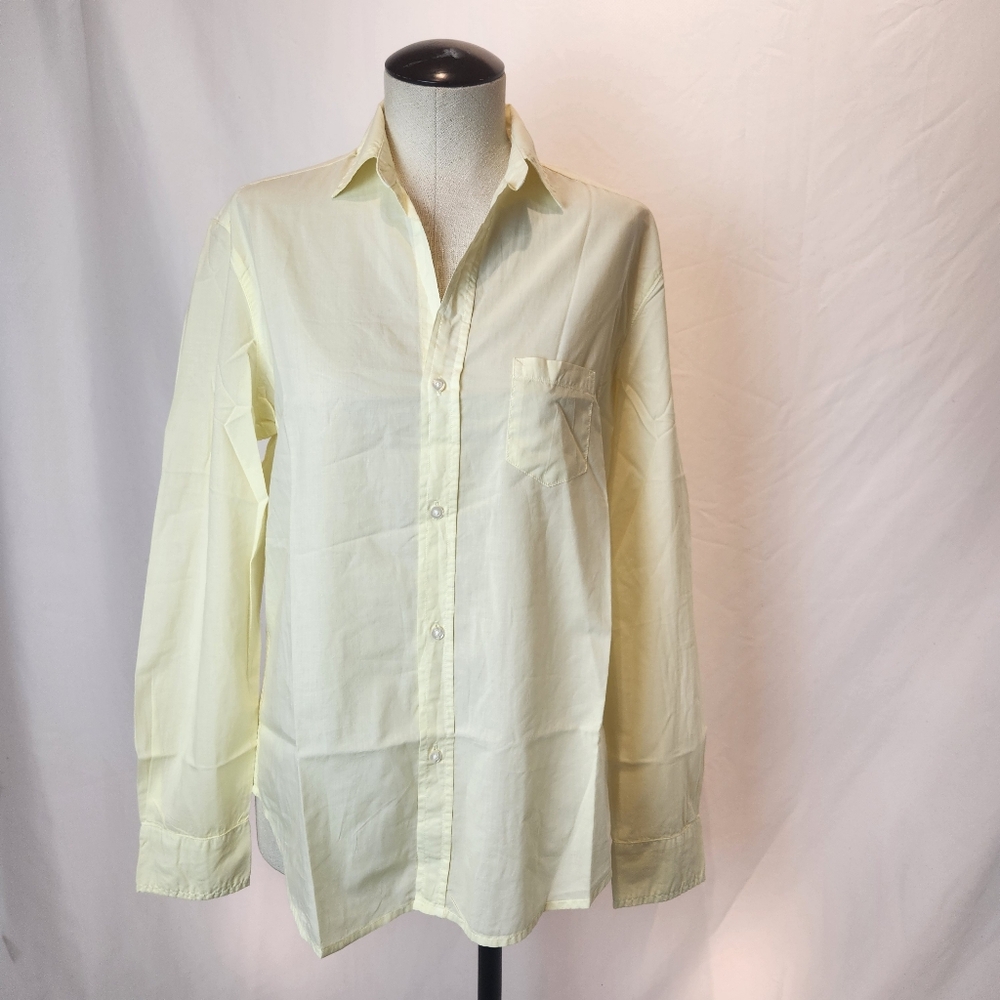 Frank & Eileen cotton 'Eileen' Pale Yellow top